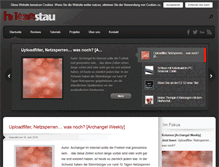 Tablet Screenshot of hitzestau.com